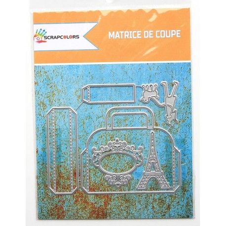 MATRICES DE COUPE SAC TOUR EIFFEL 6 PIECES